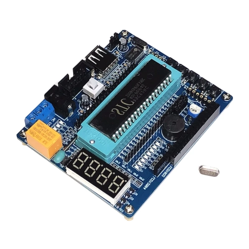 

51 Microcontroller Development Board STC89C52 Minimum System C51 Programming Learning Board IntelligentCar Control