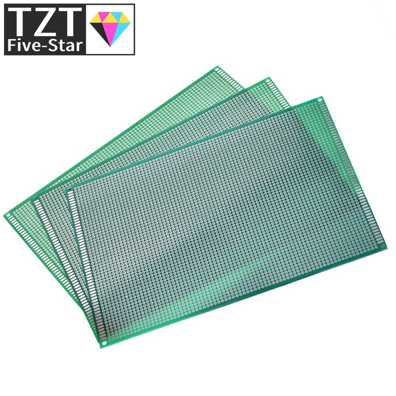 TZT 1/3 قطعة 15x20 سنتيمتر 150x200 مللي متر جانب واحد النموذج مجلس العالمي لوحة دوائر كهربائية Protoboard