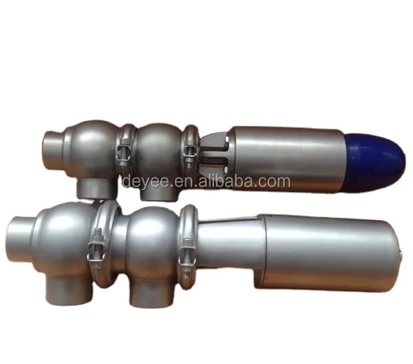 Stainless Steel Hygienic Flow Divert Valve with Control Head