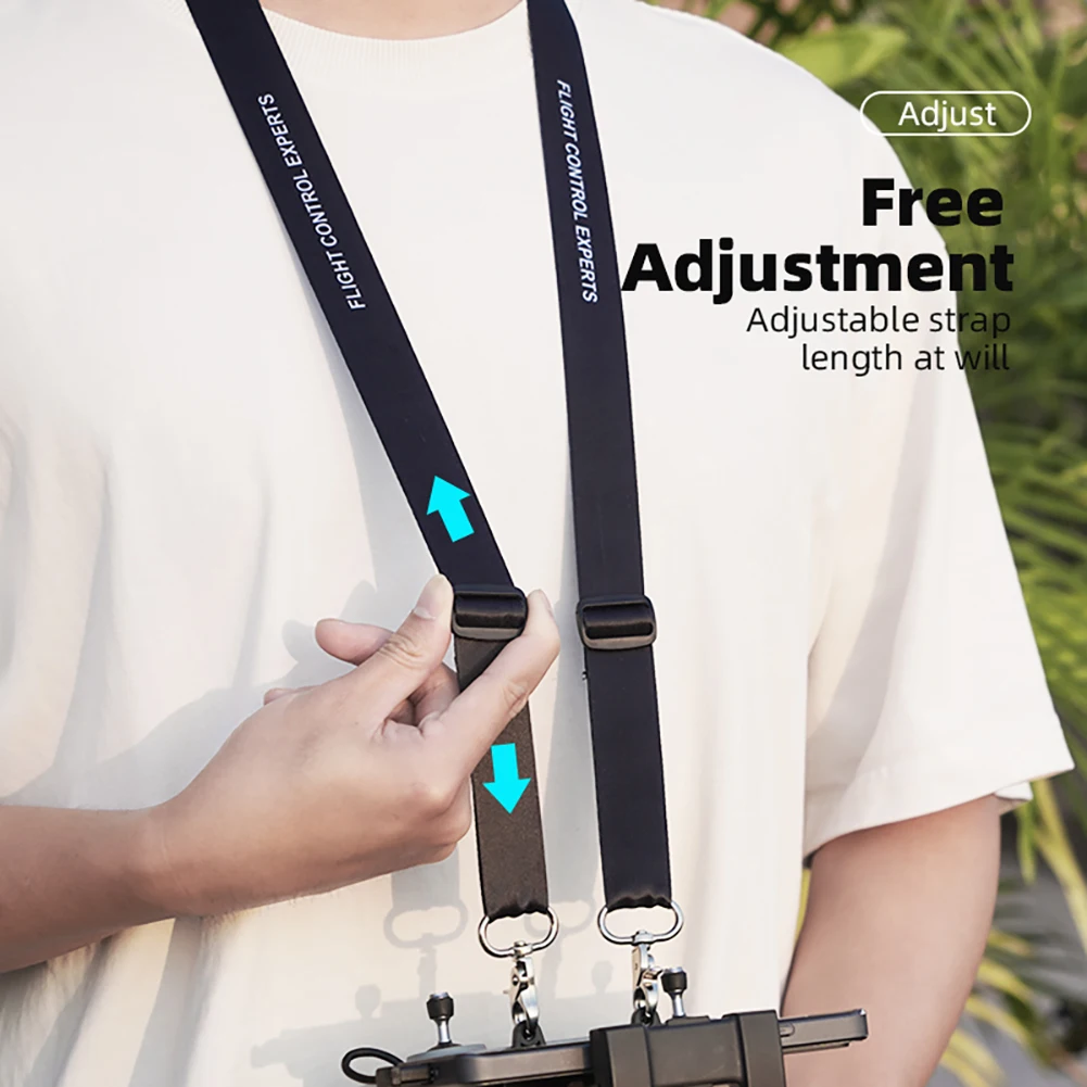 Adjustable Neck Lanyard Strap Remote Controller Accessories With Buckle Compatible For DJI MINI 3/4 PRO/Air 3/RC-N2 Controlle