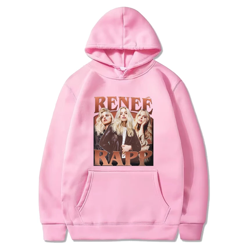 Толстовка Renee Rapp Music Merch, толстовка унисекс с изображением Snow Angel Renee Album 90-х годов 2024, горячая распродажа, мужской и женский