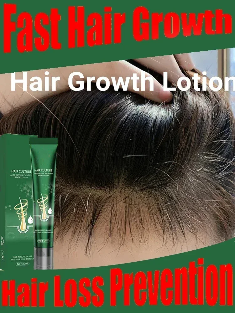 Extra Strength Hair Regrowth Treatment Oil Odżywcza skóra głowy Wzmacnia i pogrubia włosy, Serum na porost włosów dla wszystkich rodzajów włosów