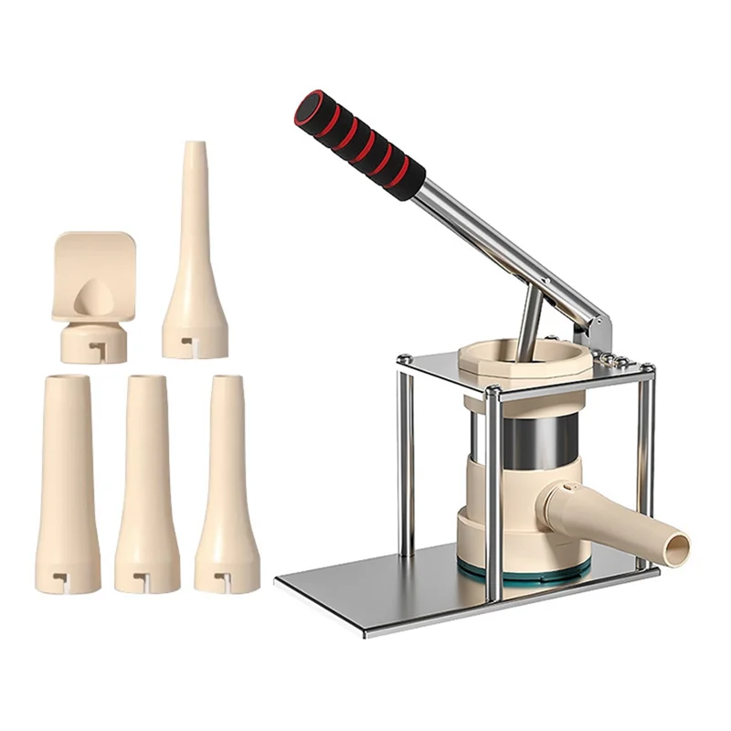 LICE-5 In 1 Horizontal Type Sausage Meat Stuffer Homemade Kitchen Quickie Meat Sausage Maker Tools Sausage Filler