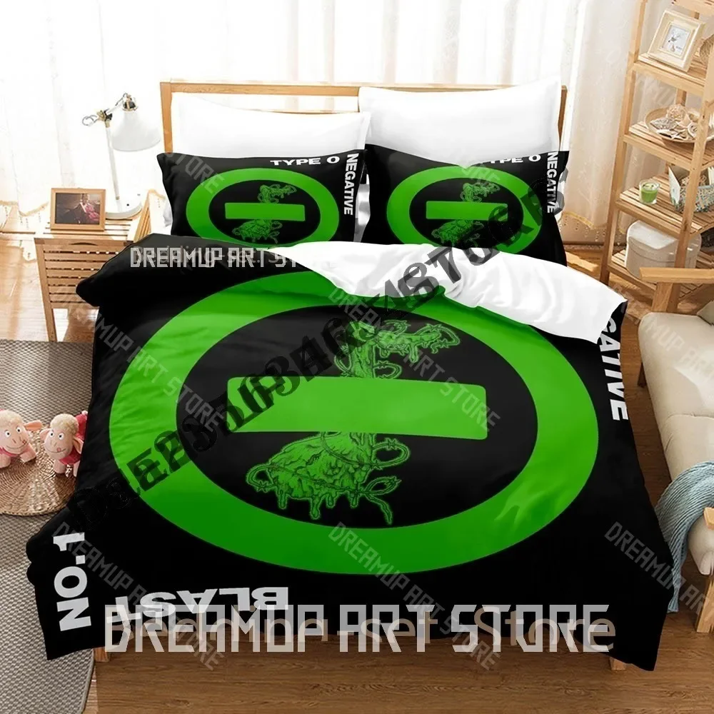

Комплект постельного белья с 3D принтом Type O Negative Single Twin Full Queen King Size, комплект постельного белья для взрослых, пододеяльник для спальни, комплект простыней в стиле аниме