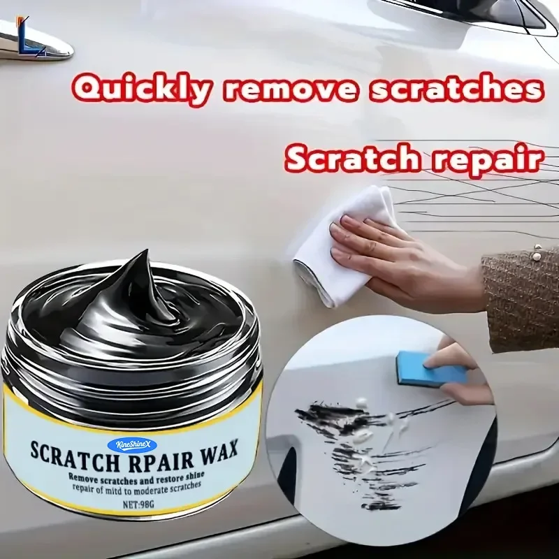 Scratch Repair Paste Is Fast, Easy, and Does Not Require Painting. It Is Suitable for All Vehicle Refurbishment Wax
