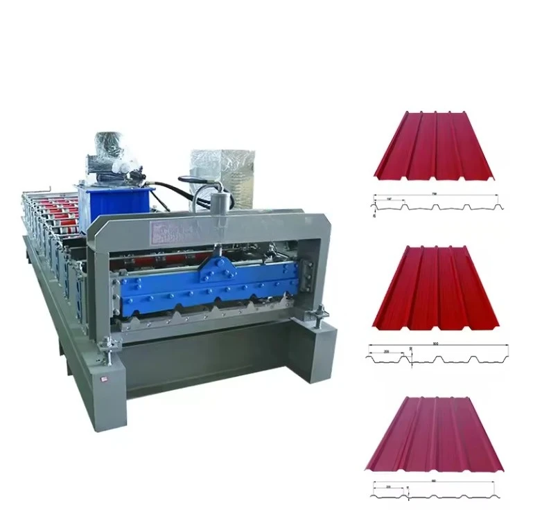 Factory Sale High Quality 840 Sheet Metal Roof Roll Forming Machine Automatic Metal Forming Equipment