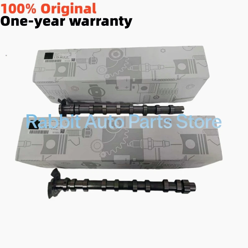 Original A2740501900 A2740500101 1PC Intake/Exhaust Camshaft For Mercedes-Benz C-Class W204 W205 CLS C218 E-Class W212 2.0L M274