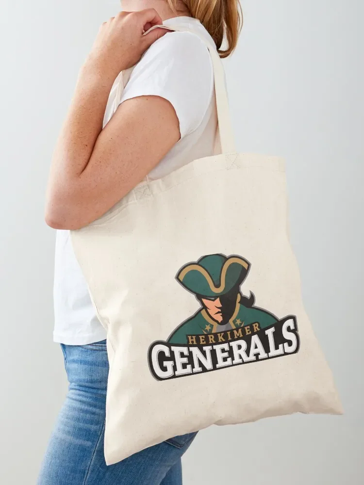 Herkimer Generals Tote Bag Women's handbag shopping bags foldable shopping trolley bag