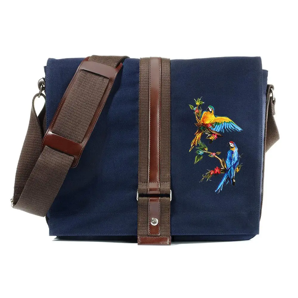 

Iron On Handmade For Jeans T-shirt Parrot DIY Fabric Clothing Patches Appliques Patches Clothes Sticker