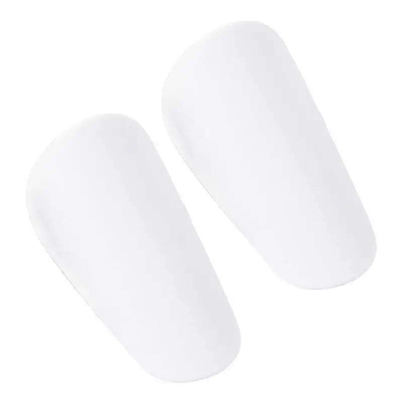 XS/S ฟุตบอล Shin Pad สวมใส่ Shock Absorbing ขา Protector น้ําหนักเบาแบบพกพาฟุตบอลการฝึกอบรม Shank Board 1 คู่