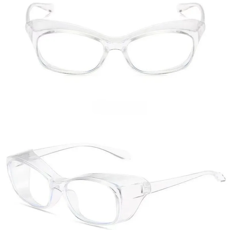 1/6pcs Women's Safety Glasses, Anti-fog, Nurse Use, ANSI Z87, Blue Light Blocking view 3