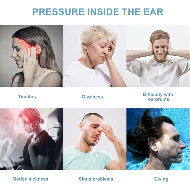 ABNO-Ear Pressure Relief Device For Airplane Use Inner Ear Pressure Balancer Ear Pressure Relief Through Inner Ear Pressure Bala