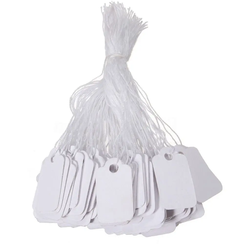 Rectangular Multipurpose Apparel Sewing Price Display Cards Sewing Supplies DIY Price Tag Hang Tag Price Label Garment Tag