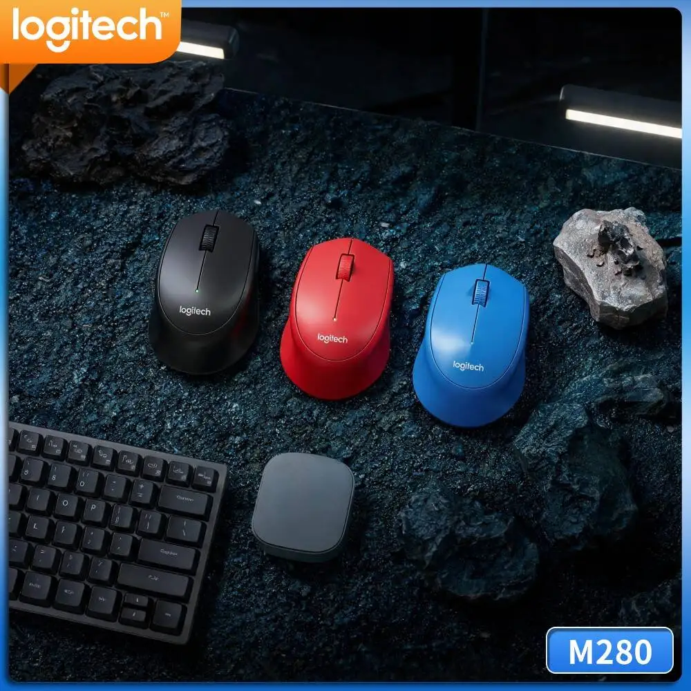 Regular Computer Wireless Mouse M280 Long Standby Performance Usb Dongle For Pc Notebook Desktop Home Office Daily Tasks