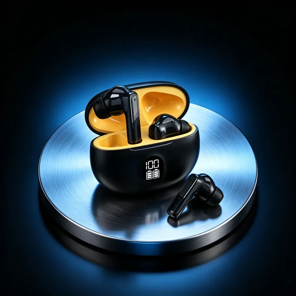 Fone Bluetooth Bluetooth Earbuds Headset Bluetooth Professional Bluetooth Headsets Support Wideband Audio for Natural Voice