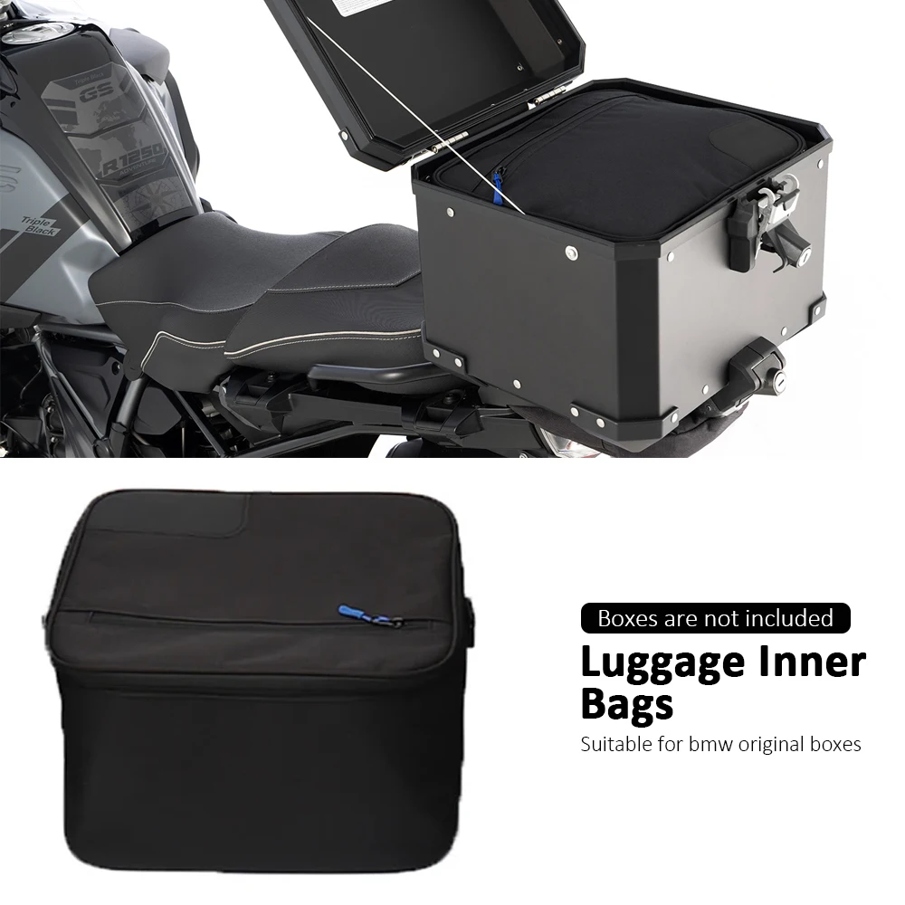 Inner Bags For BMW R 1200 GS R1200GS LC ADV R1250GS R1250 GS Adventure F750GS F850GS F 800 GS Top Side Aluminium Tool Box Bag