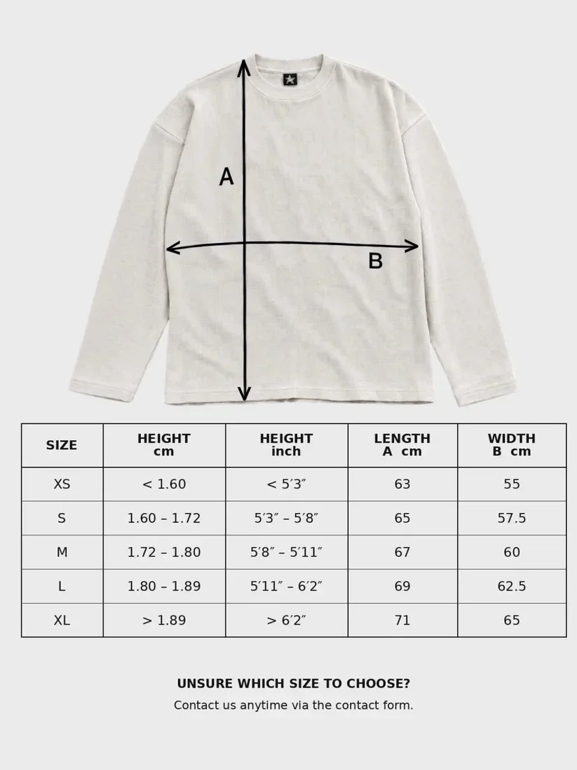 Twin Dragons Thermal Long Sleeved Shirts Y2K Retro Signature Printed Arm Knitted Casual tops Crew Neck Loose Streetwear Shirts