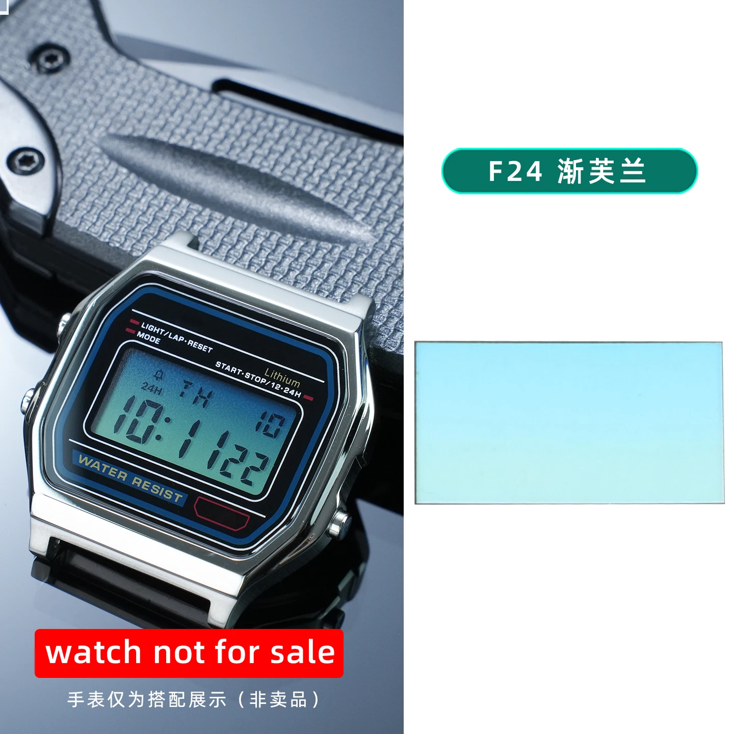 28 verschiedene Farbfolien für Display-Bildschirme, DIY-Aufkleber im Ins-Stil, HD-Folienaufkleber für Casio F91 A158 A159 A168 F105 – Detail 29