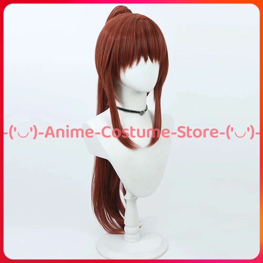 Little Busters! Heroine Natsume Rin Cosplay Wig Ponytail Anime Character Halloween Carnival Party Costume Wigs Synthetic Hair