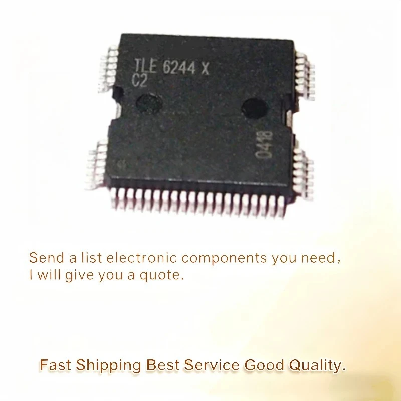 5PCS  Brand new and original  TLE6244X C2 TLE6244 Car IC For Mercedes Benz 272 273 ECU Board Fuel injection Driver