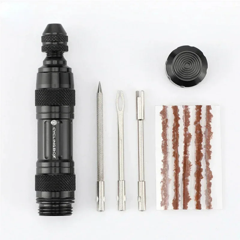 Bicycle Tubeless Tire Repair Kit MTB Tyre Puncture Sealant Rubber Stripes Road Bike Tire Maintenance Mini Bicycle Tools