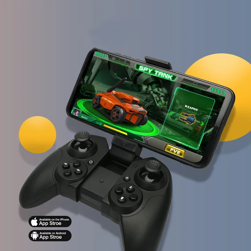 Czołg RC YD-211S z kamerą HD 720P, zdalnie sterowany przez aplikację, monitoring w czasie rzeczywistym, samochód RC sterowany telefonem, robot, zabawka dla dzieci, prezent.