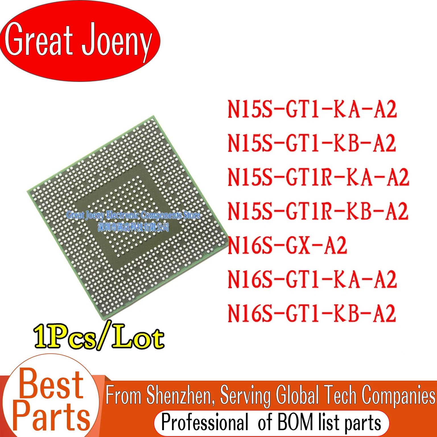 

100% New N15S-GT1-KA-A2 N15S-GT1-KB-A2 N15S-GT1R-KA-A2 N15S-GT1R-KB-A2 N16S-GX-A2 N16S-GT1-KA-A2 N16S-GT1-KB-A2 BGA