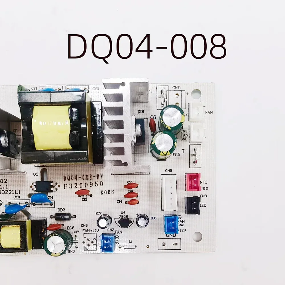 Imagem -03 - Placa de Alimentação de Circuito de Armário de Vinho 110v Dq04008 Placa de Controle de Temperatura Ntc Dq04 Ac110v240v Placa de Circuito de Computador Refrigerador de Vinho