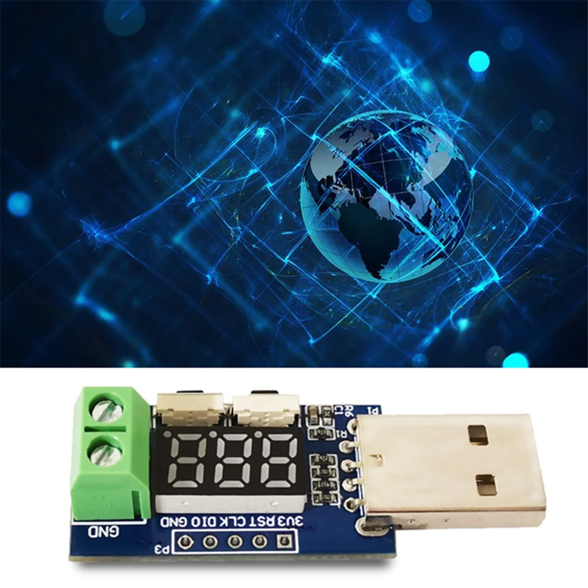 

A51I QC2.0 QC3.0 Модуль-приманка 3,6-20 В Многофункциональный модуль тестирования зарядной головки с регулируемым напряжением