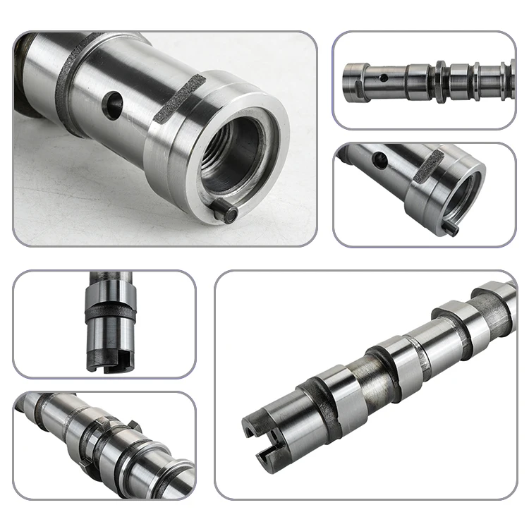 OEM 2710501601 2710501501   توفير عمود الحدبات المخصص لعمود الحدبات عادم المحرك التلقائي لسيارة Mercedes-Benz 271