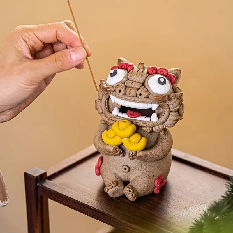 Ceramic Pixiu gift box for leaders to give friends opening wedding birthday gifts