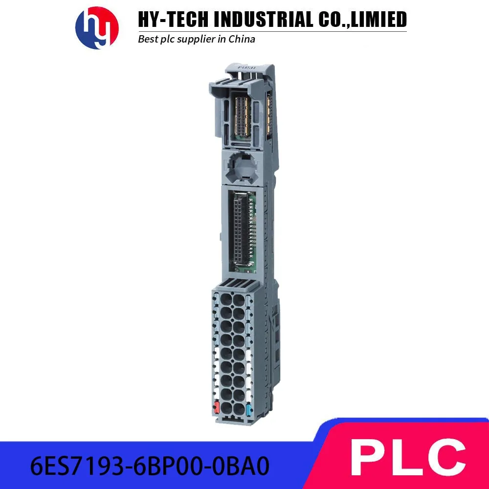 

Automation Control Base Unit Module 6ES7193-6BP00-0BA0 Push-in Terminals Bridged Left No AUX for PLC System Industrial Component