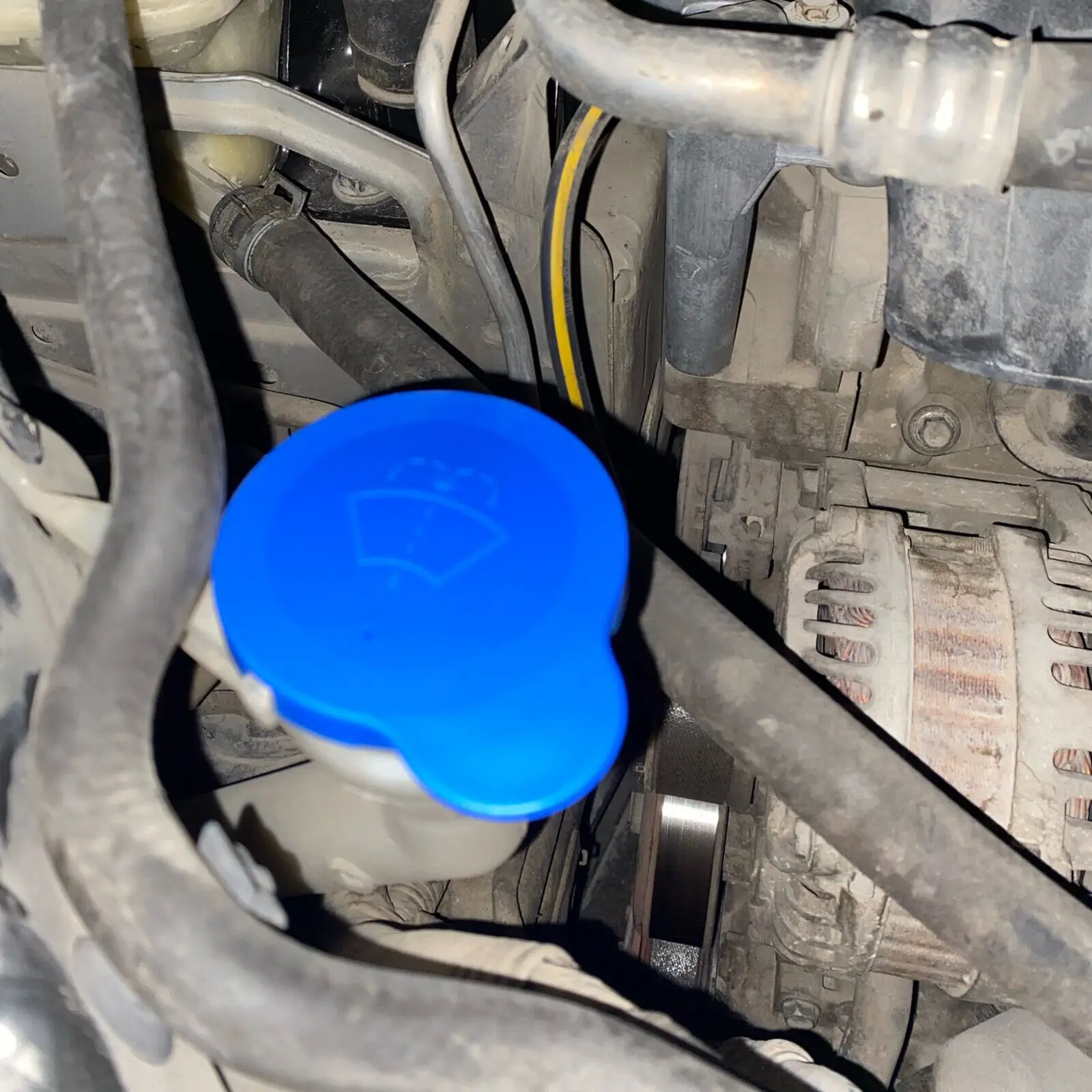 

Car Windscreen Washer Fluid Reservoir Bottle Cap Blue For Nissan Qashqai J10 J11 Dualis OEM28913JD00A Car Accessories
