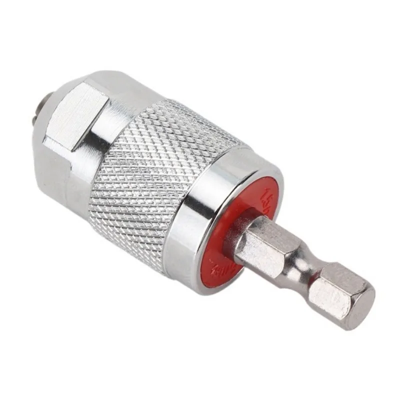Drill Chuck Keyless Screwdriver Impact Driver Adaptor Electric Micro Motor Clamp Mini Chuck Fixture Hex Shank Drill Bits Adapter