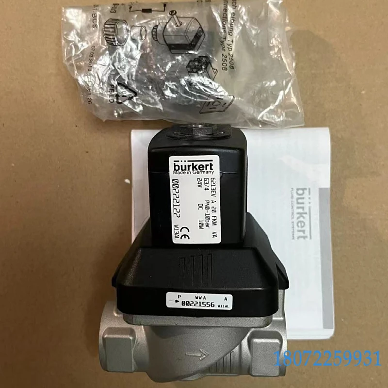 00222122 [GY] Pilot Operated Solenoid Valve; 6213-EV-A20,0FFVAGM85-6-024/DC-10