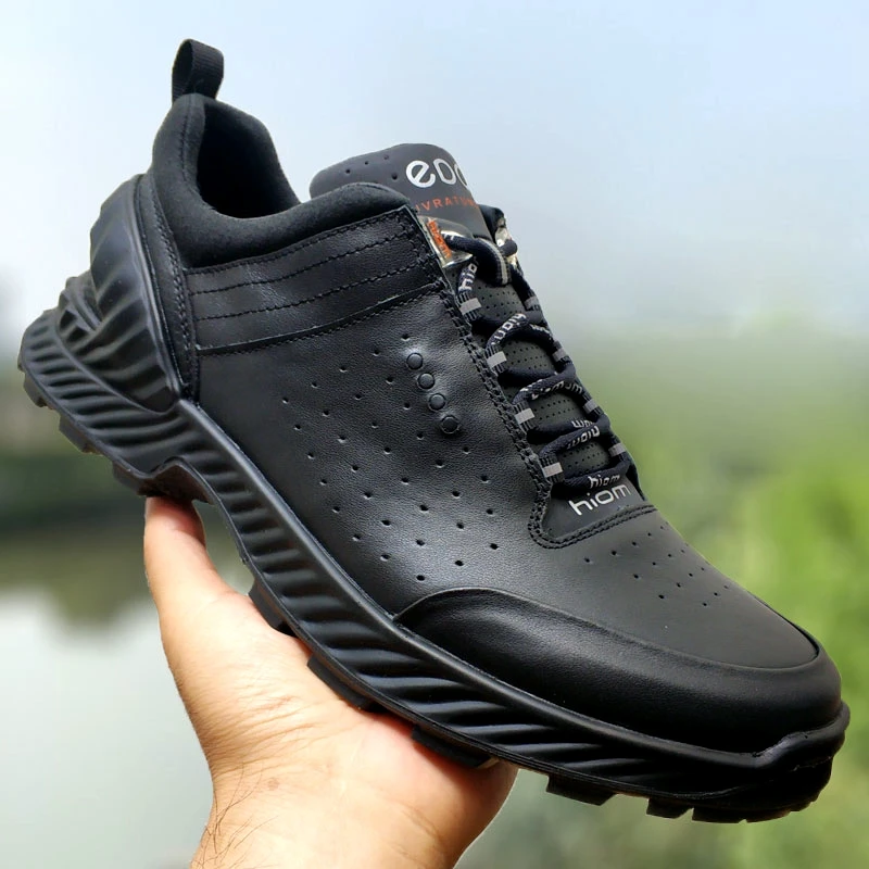 High-quality Men\'s Golf Shos Leather Casual Outdoor Walking Breathable Anti-slip Shock-absorbing Alpine Sneakers