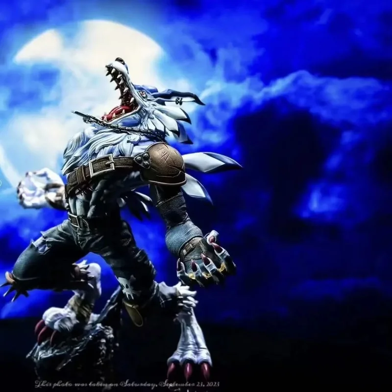 

Garurumon GK Werewolf Action Figure - Digimon Adventure Trendy Collectible Toy Anime Peripheral for Fans Otaku