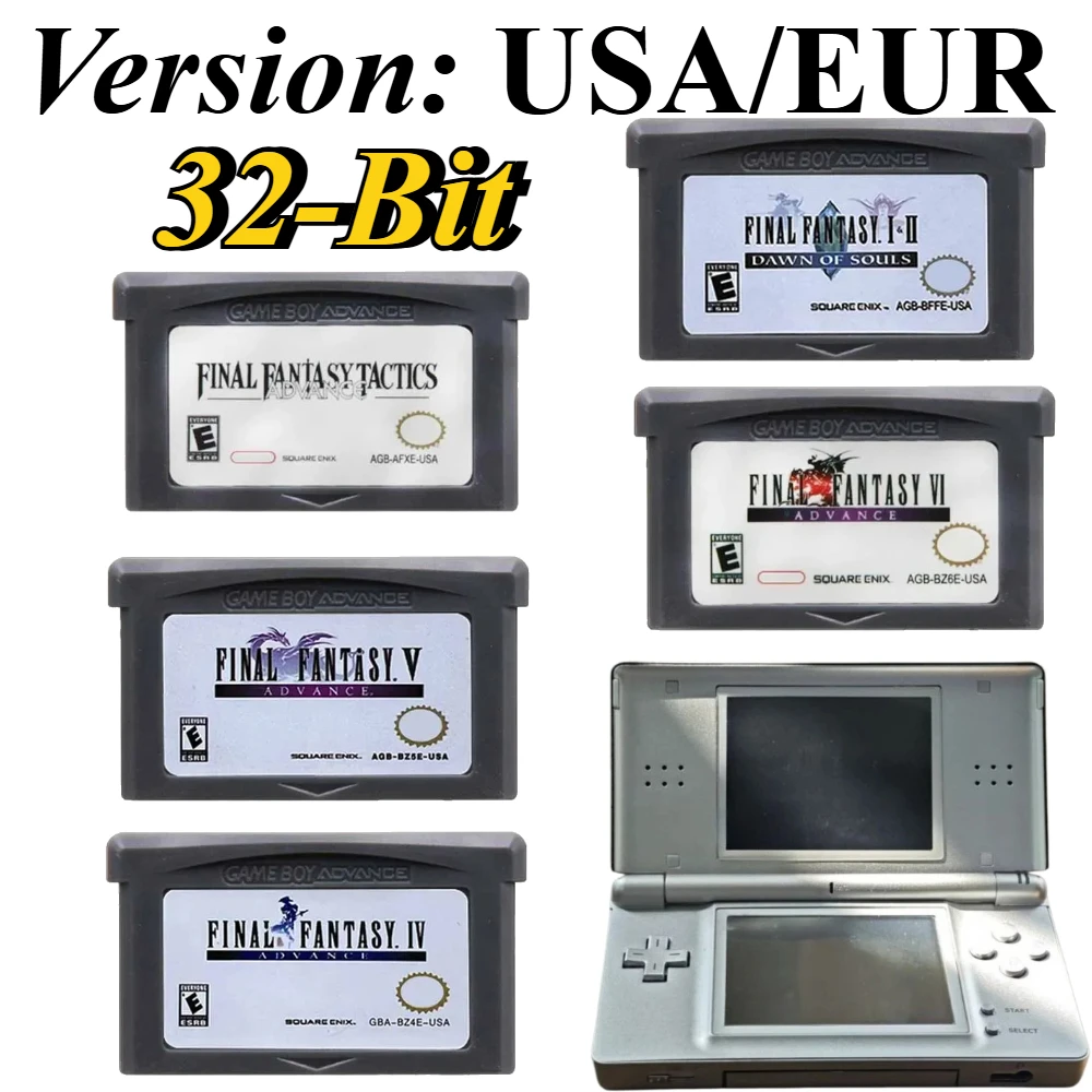# # Juego para GBA, Serie Final Fantasy: Dawn of Souls/Tactics Advance, Advance Dawn of Souls VI, Advance Tactics Advance para GBA NDS