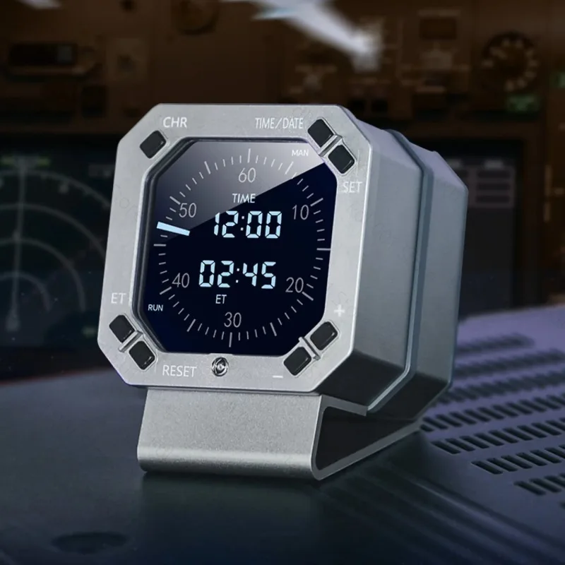 737 CLOCK Simulator Aviation Instrument Alarm Clock Aircraft Simulation clock