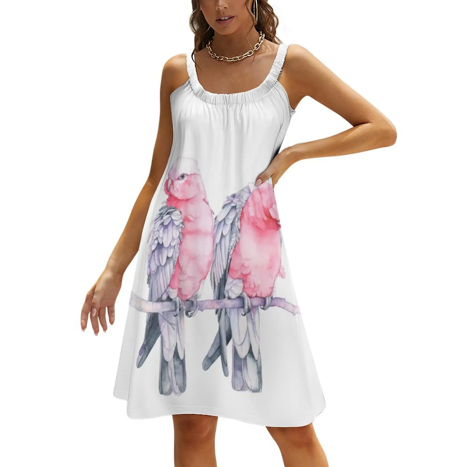 

Galahs Beach Sling Skirt summer dress women's elegant loose dresses dresses summer Dress vintage