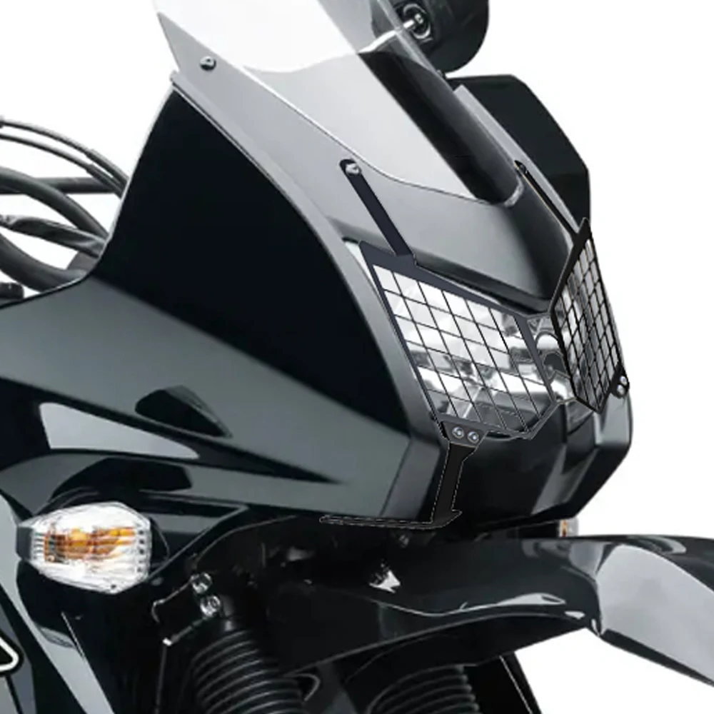 

Motorcycle Accessories KLR 650 Headlight Guard Protector Grille Cover Protection For Kawasaki KLR650 2008-2018 2017 2016 2015