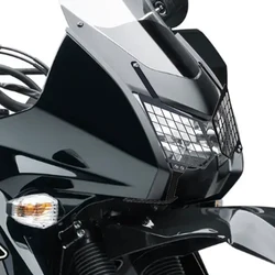 For Kawasaki KLR650 2008-2017 2018 KLR 650 Motorcycle Headlight Guard Front Light Headlamp Grille Guard Cover Protector Grill