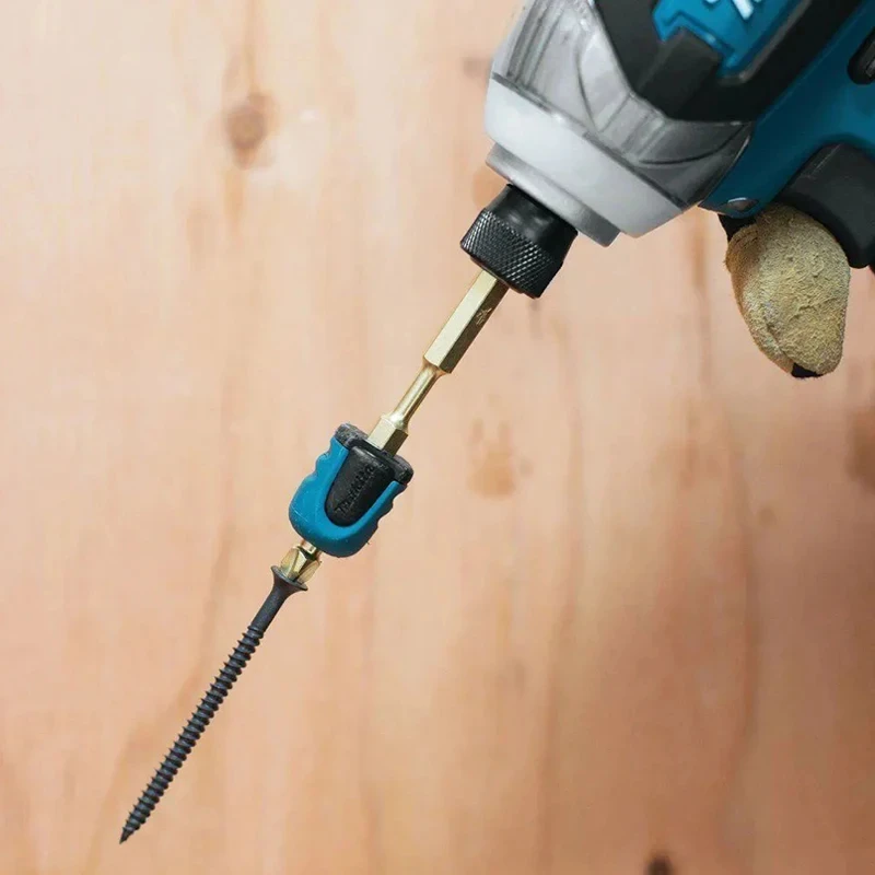 Makita E-03442 자기 링 임팩트 스크루드라이버 자기 슬리브 육각 핸들 드릴 비트 홀더 전동 공구 액세서리Makita