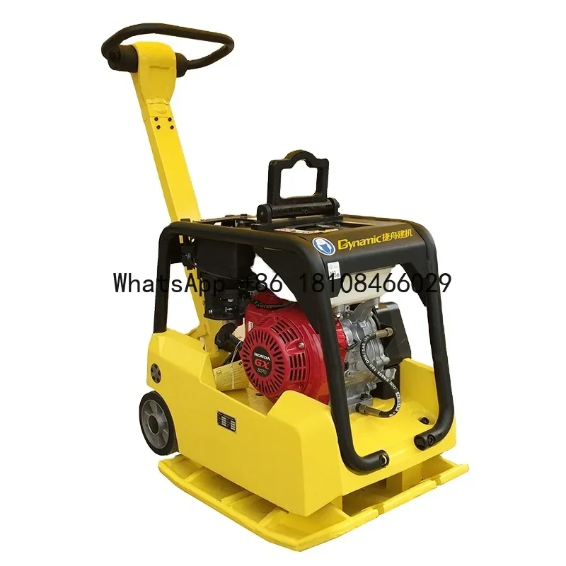 DYNAMIC HUR-300 Gasoline Reversible Plate Compactor Manual Vibrating Earth Compactor For Sale