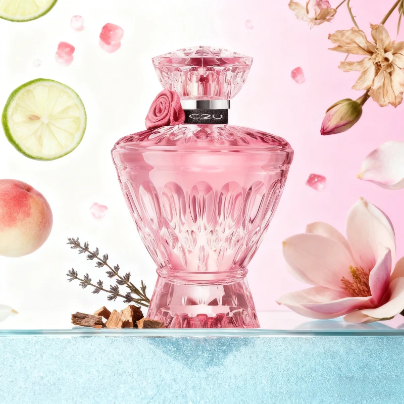 عطر شبر فواكه للجنسين 75 مل، عطر طازج وأنيق يدوم طويلاً مع بتلات الخوخ الناعمة ورائحة الباتشولي الخشبية #1