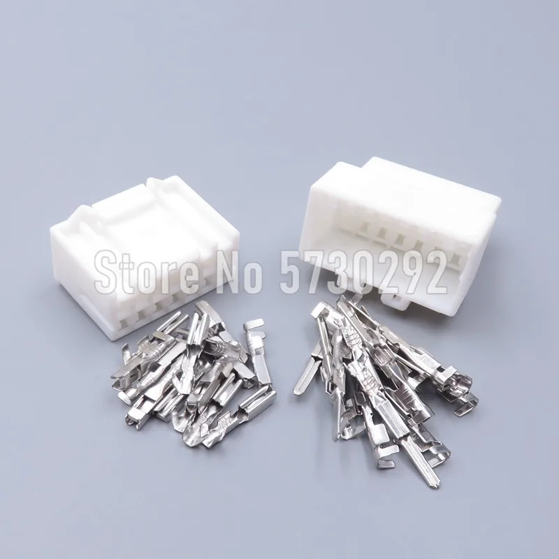 14P 936209-1 936199-1 Auto Wiring Harness Socket Electrical Cable Plug With Terminals