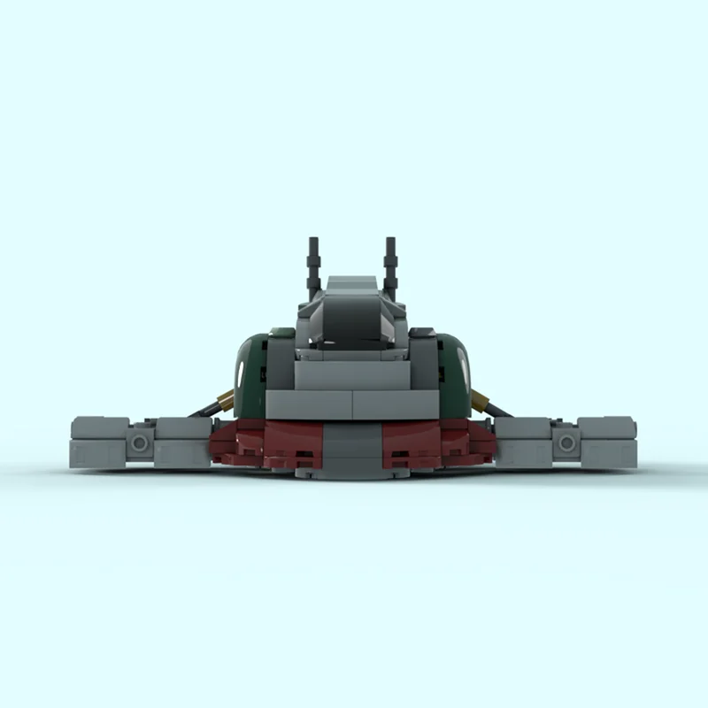 306pcs MOC OUTDATED Midi Scale Slave 1 Boba S Star Battle Model Building Blocks Architecture Christmas Gift Toy Idea Brick