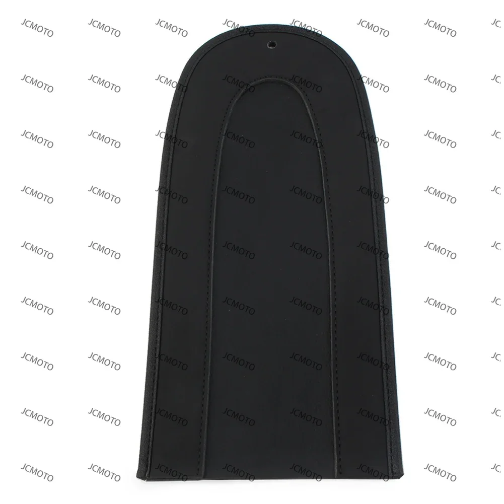 

For Harley Davidson Softail 2018 2019 2020 Motorbike Accessories Black PU Leather Rivet Rear Fender Bib Solo Seat