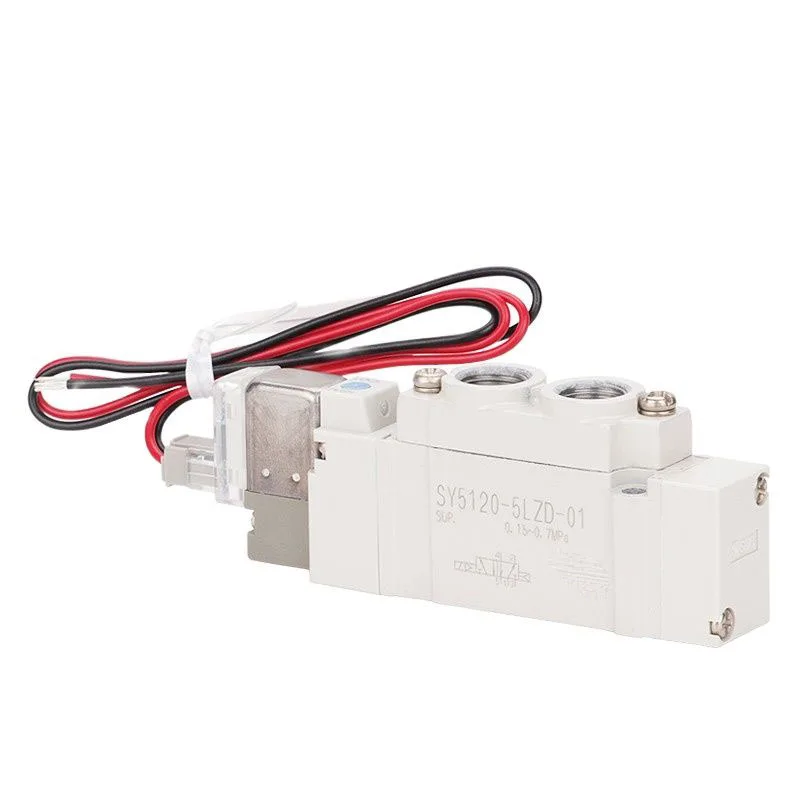 SY5220 C8 2 Position Double Electromagnetic Solenoid Valve Electric Pneumatic Solenoid Valve