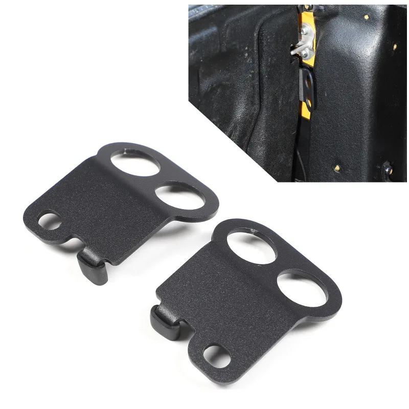 Carbon Steel For  Ford Ranger 2023 2024 2025 2026+  Tailgate Extension Anchor Points cargo towing tightener black accessories